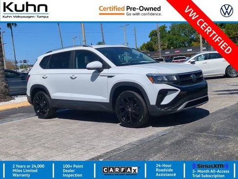 Certified 2023 Volkswagen Taos SE w/ Black Wheel Package image 1