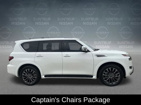 Used 2024 Nissan Armada Platinum w/ Captain's Chairs Package RWD image 8