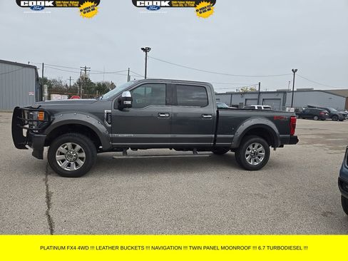 Used 2019 Ford F250 Platinum w/ Platinum Ultimate Package image 2