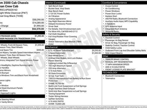 Used 2023 RAM 3500 Tradesman w/ Max Tow Package image 2