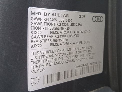 Certified 2025 Audi Q5 Prestige image 27