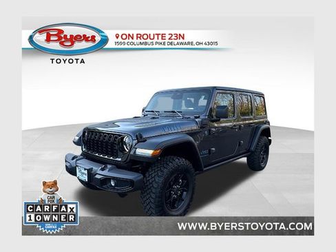 Used 2025 Jeep Wrangler Unlimited Sport S 4xe image 1