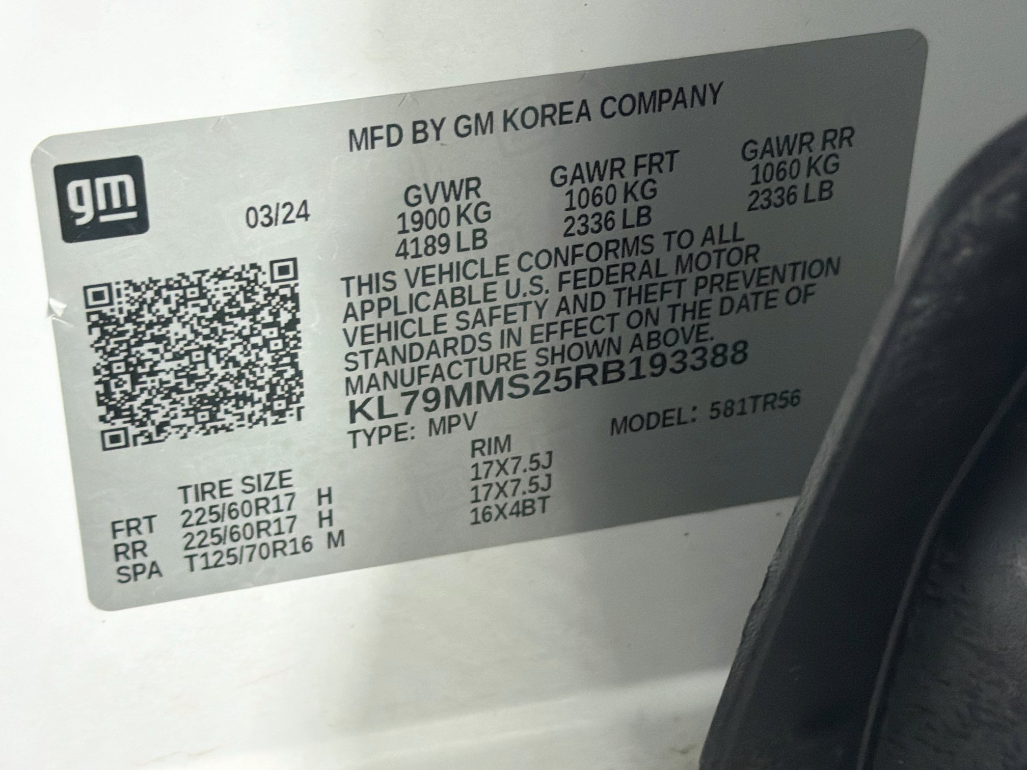 Used 2024 Chevrolet TrailBlazer LS FWD image 12