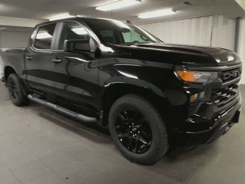 New 2026 Chevrolet Silverado 1500 Custom w/ Turbomax Blackout Package AWD/4WD image 2