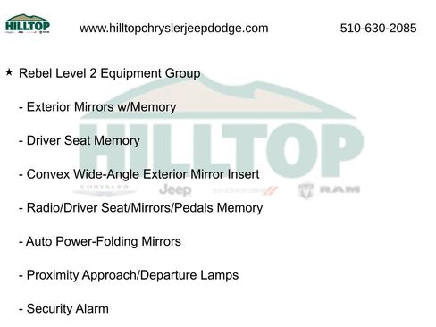 New 2026 RAM 1500 Rebel w/ Rebel Level 2 Equipment Group image 20