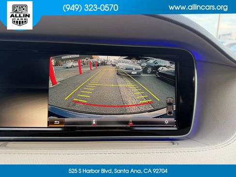 Used 2014 Mercedes-Benz S 550 Sedan w/ Premium 1 Package image 16