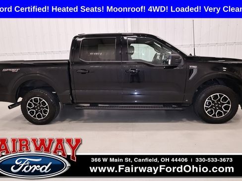 Certified 2022 Ford F150 XLT w/ Equipment Group 302A High AWD/4WD image 1