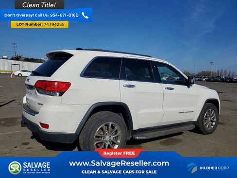 Used 2014 Jeep Grand Cherokee Limited w/ Luxury Group II image 4