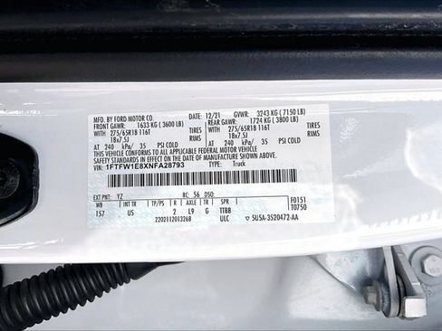 Used 2022 Ford F150 XLT w/ Equipment Group 302A High AWD/4WD image 20
