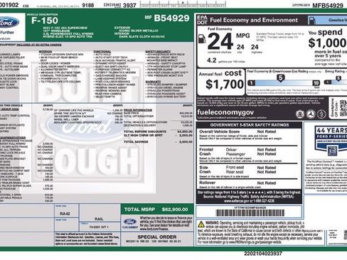 Used 2021 Ford F150 XLT w/ Equipment Group 302A High image 23