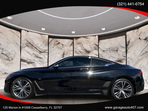 Used 2018 INFINITI Q60 3.0t Luxe w/ Sensory Package 3.0T Luxe image 4