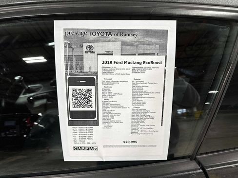 Used 2019 Ford Mustang Coupe w/ Equipment Group 101A image 13