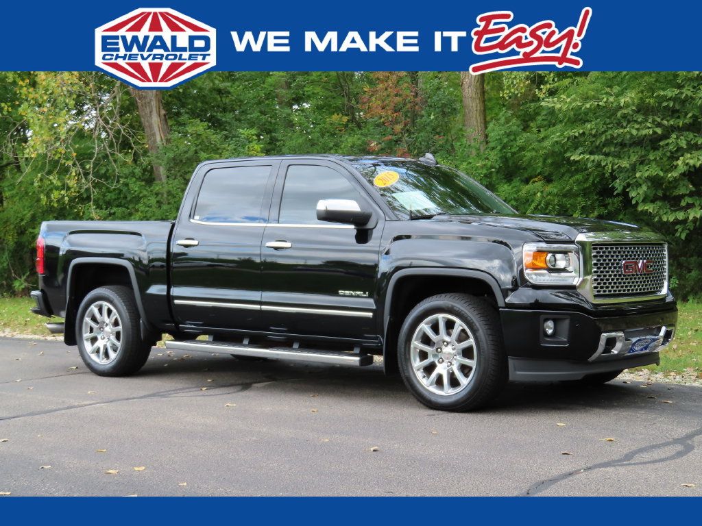 Used 2015 GMC Sierra 1500 Denali w/ Driver Alert Package AWD/4WD image 1