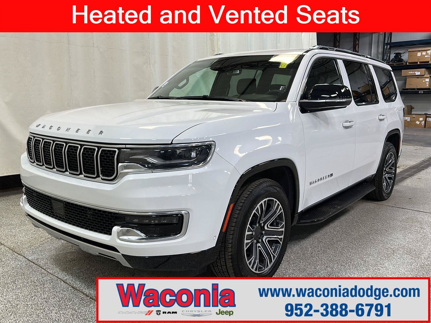 Used 2024 Jeep Wagoneer Series II w/ Flexible Seating Group AWD/4WD image 1