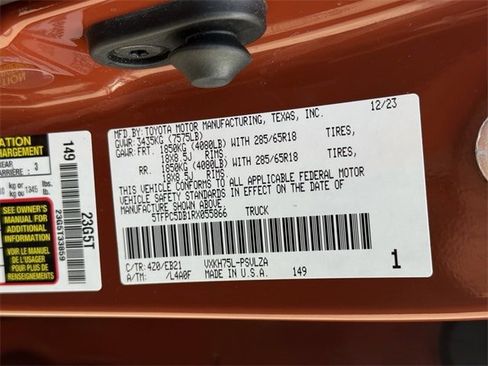 Used 2024 Toyota Tundra TRD Pro image 36