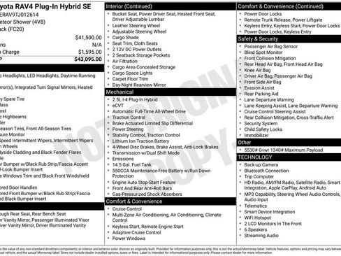 Used 2026 Toyota RAV4 SE AWD/4WD image 33