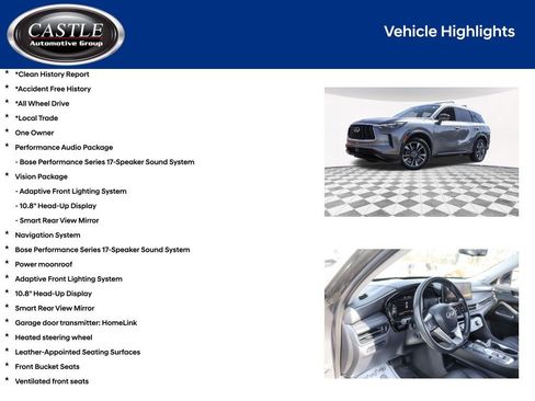Used 2023 INFINITI QX60 Luxe w/ Vision Package AWD/4WD image 4