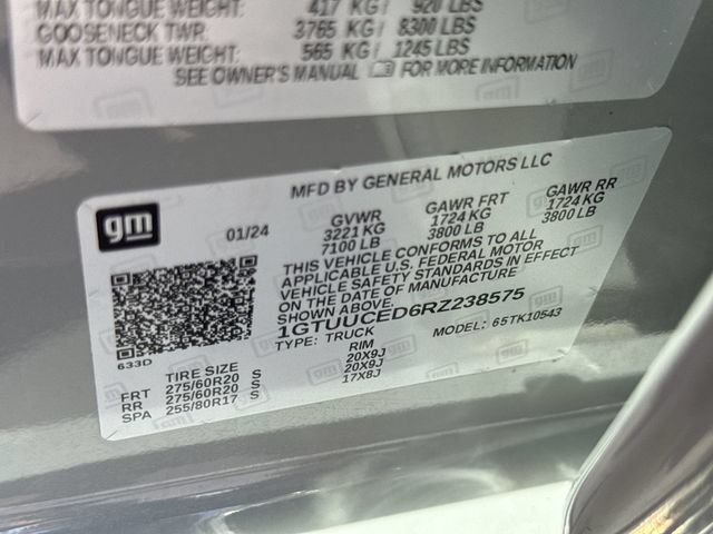 Certified 2024 GMC Sierra 1500 Elevation AWD/4WD image 33