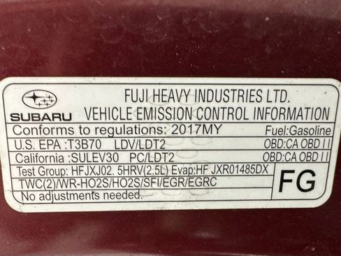 Used 2017 Subaru Legacy 2.5i AWD/4WD image 62