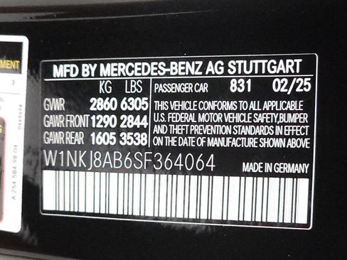 Certified 2025 Mercedes-Benz GLC 63 AMG S image 39