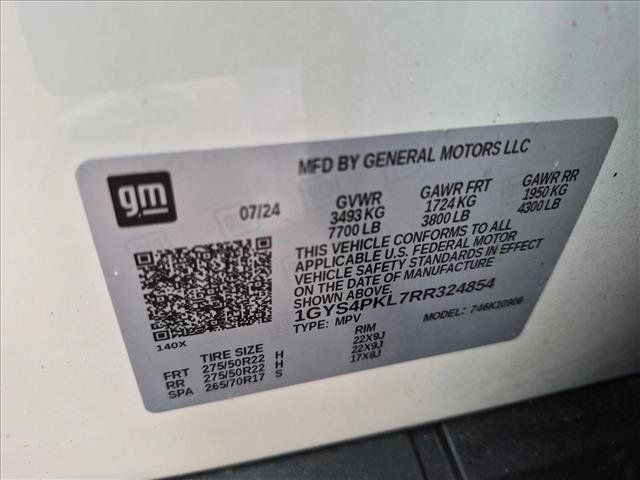 Used 2024 Cadillac Escalade ESV Sport w/ LPO, ONYX Package AWD/4WD image 25