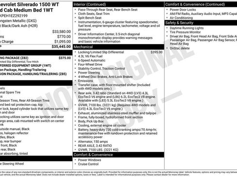 Used 2014 Chevrolet Silverado 1500 W/T w/ Trailering Package AWD/4WD image 11