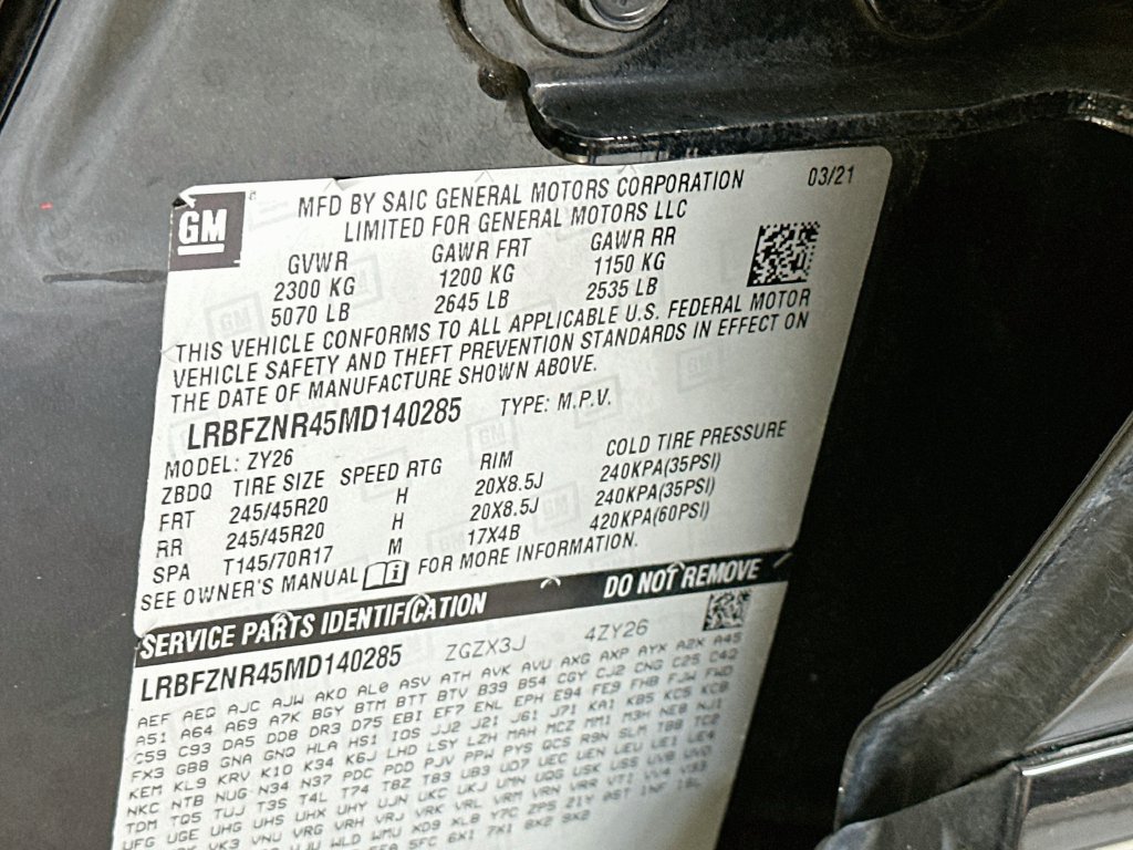 Used 2021 Buick Envision Essence w/ Sport Touring Package FWD image 35