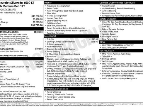 Used 2020 Chevrolet Silverado 1500 LT w/ Convenience Package AWD/4WD image 30