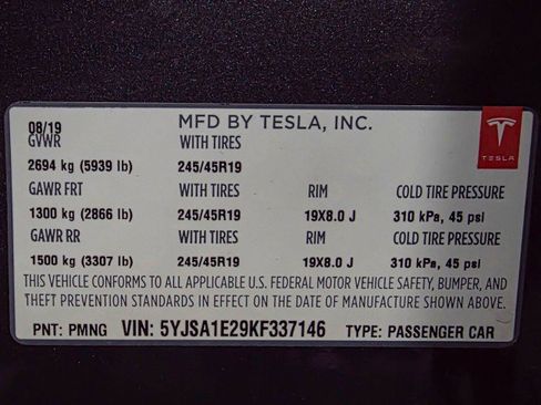 Used 2019 Tesla Model S Long Range image 40