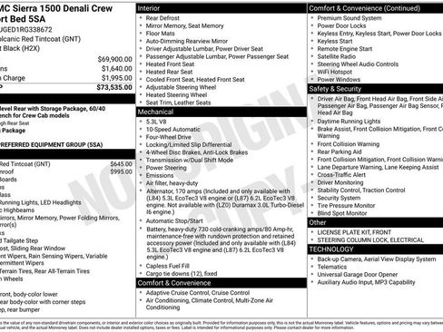 Used 2024 GMC Sierra 1500 Denali AWD/4WD image 2