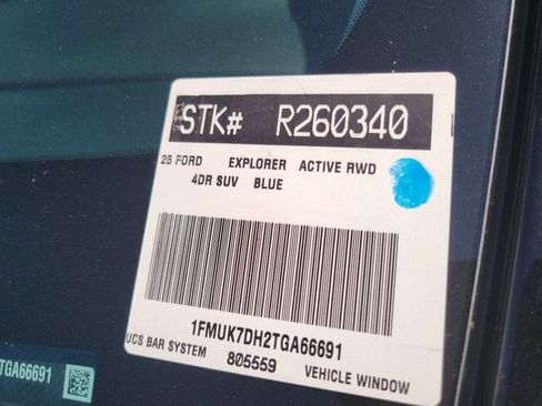 Used 2026 Ford Explorer Active RWD image 32