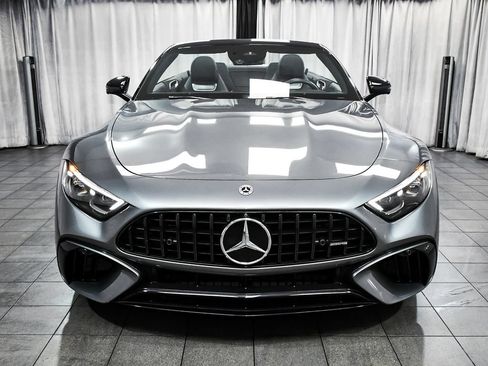 Used 2022 Mercedes-Benz SL 55 AMG 4MATIC w/ AMG Night Package II image 2
