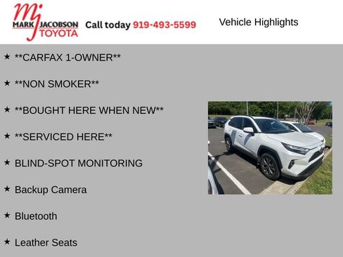 Used 2024 Toyota RAV4 XLE Premium w/ Weather Package AWD/4WD image 6