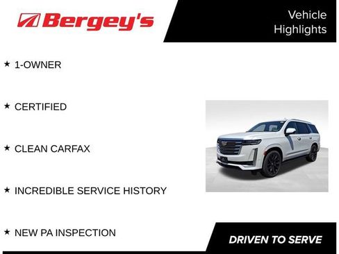 Used 2022 Cadillac Escalade Premium Luxury Platinum w/ Heavy-Duty Trailer Package AWD/4WD image 4
