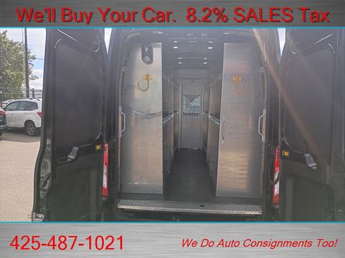 Used 2020 Ford Transit 250 148 High Roof Extended w/ Load Area Protection Package RWD image 14
