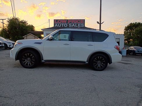 Used 2017 Nissan Armada Platinum w/ Captain Seat Package RWD image 2