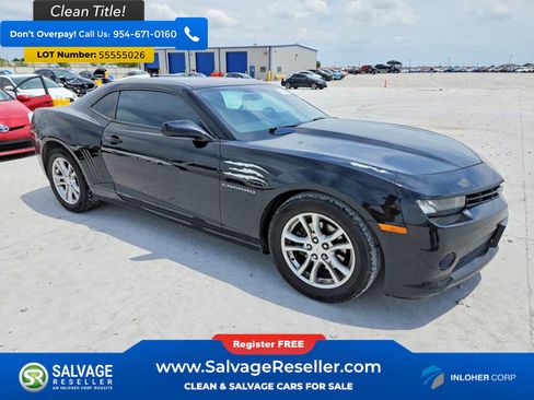 Used 2014 Chevrolet Camaro LT w/ Rear Vision Package RWD image 5