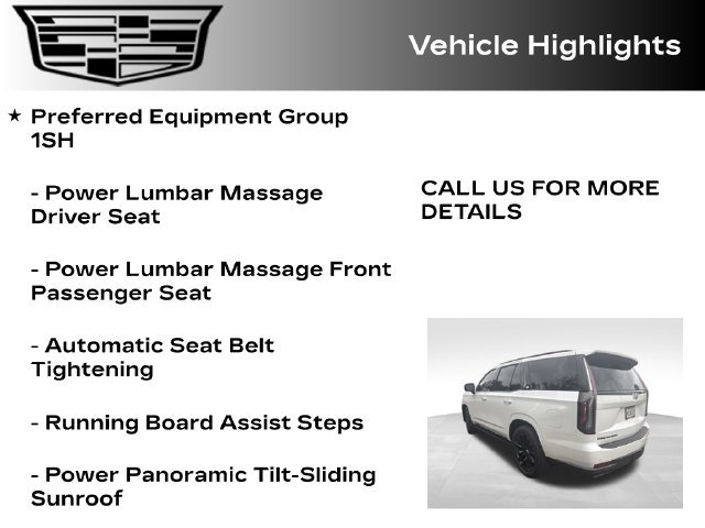Certified 2024 Cadillac Escalade Sport Platinum w/ LPO, ONYX Package AWD/4WD image 8