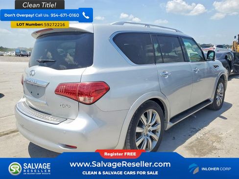 Used 2012 INFINITI QX56 4WD w/ Theater Pkg image 4