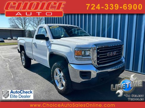 Used 2018 GMC Sierra 2500 4x4 Regular Cab image 1