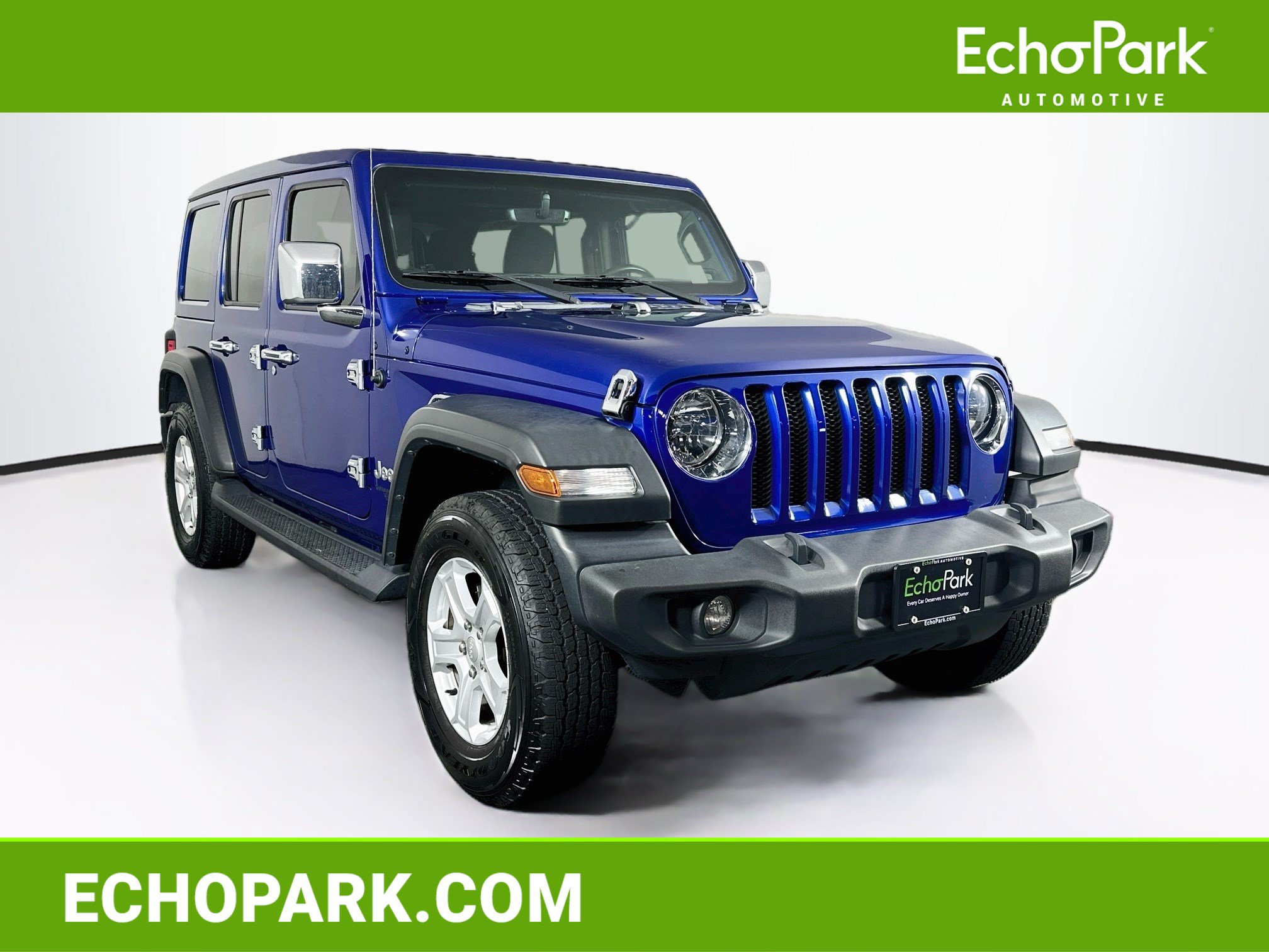 Used 2020 Jeep Wrangler Unlimited Sport S w/ Sun And Sound Package AWD/4WD image 1