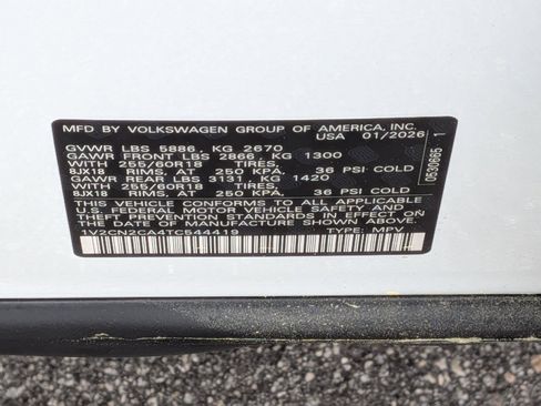 New 2026 Volkswagen Atlas Peak Edition AWD/4WD image 38