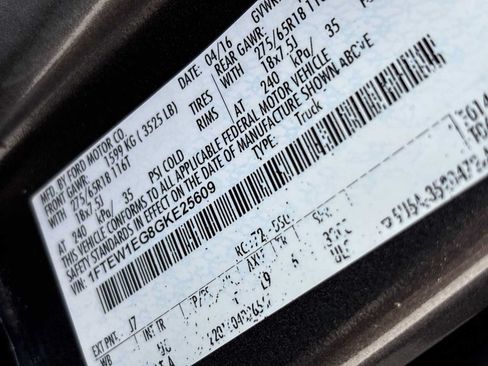 Used 2016 Ford F150 XLT w/ Equipment Group 302A Luxury AWD/4WD image 33