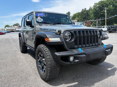 Used 2022 Jeep Wrangler Unlimited Rubicon 4xe w/ Steel Bumper Group AWD/4WD image 5