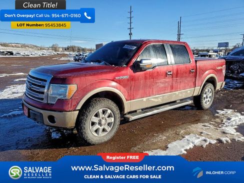 Used 2013 Ford F150 Lariat w/ Lariat Chrome Pkg image 1