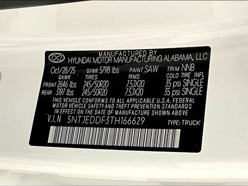 New 2026 Hyundai Santa Cruz Limited AWD/4WD image 21