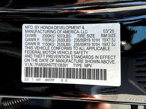 New 2026 Honda CR-V Sport Touring image 21