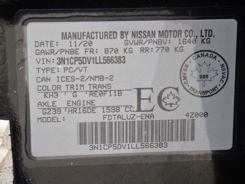 Used 2020 Nissan Kicks SR FWD image 32
