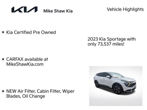 Certified 2023 Kia Sportage EX FWD image 6