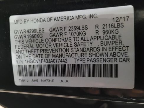 Used 2018 Honda Accord EX image 33